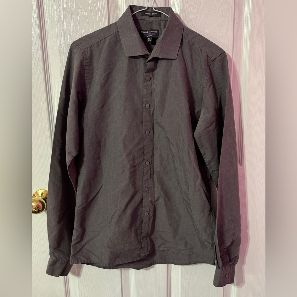 Men's Black Dress Shirt